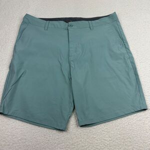 Marsh Wear Prime Shorts Men's 38 Lily Pad Green Stretch Nylon Fishing Outdoor